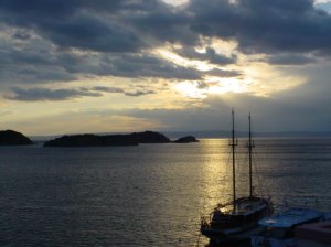 Sonnenuntergang an der Adria
