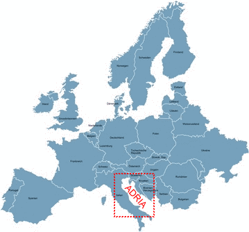 Die Adria in Europa